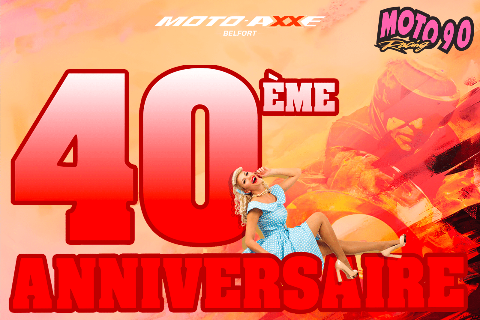 Concession moto Belfort 40 ans événement 6 et 7 juin 2026 portes ouvertes moto